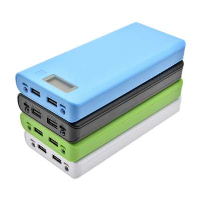 8x18650 Battery Charger Box Power Bank Holder Case Dual USB LCD Digital Display 8*18650 Battery Shell Storage Organize DIY